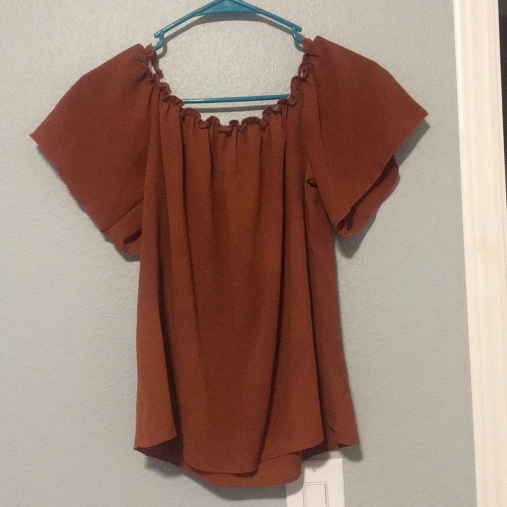 off the shoulder top